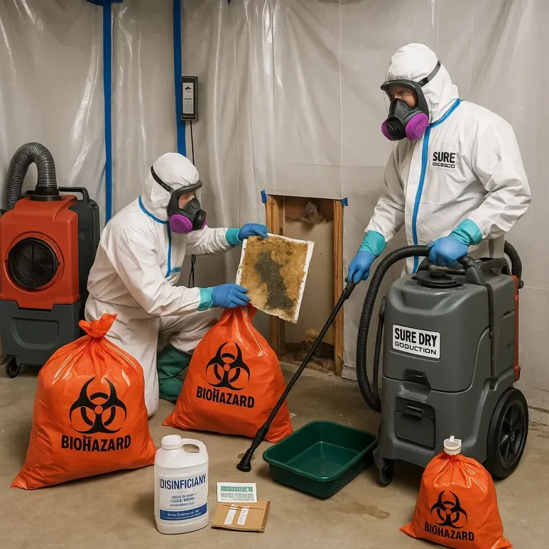 Contaminated Water Handling Protocols process in Arkansas County, AR